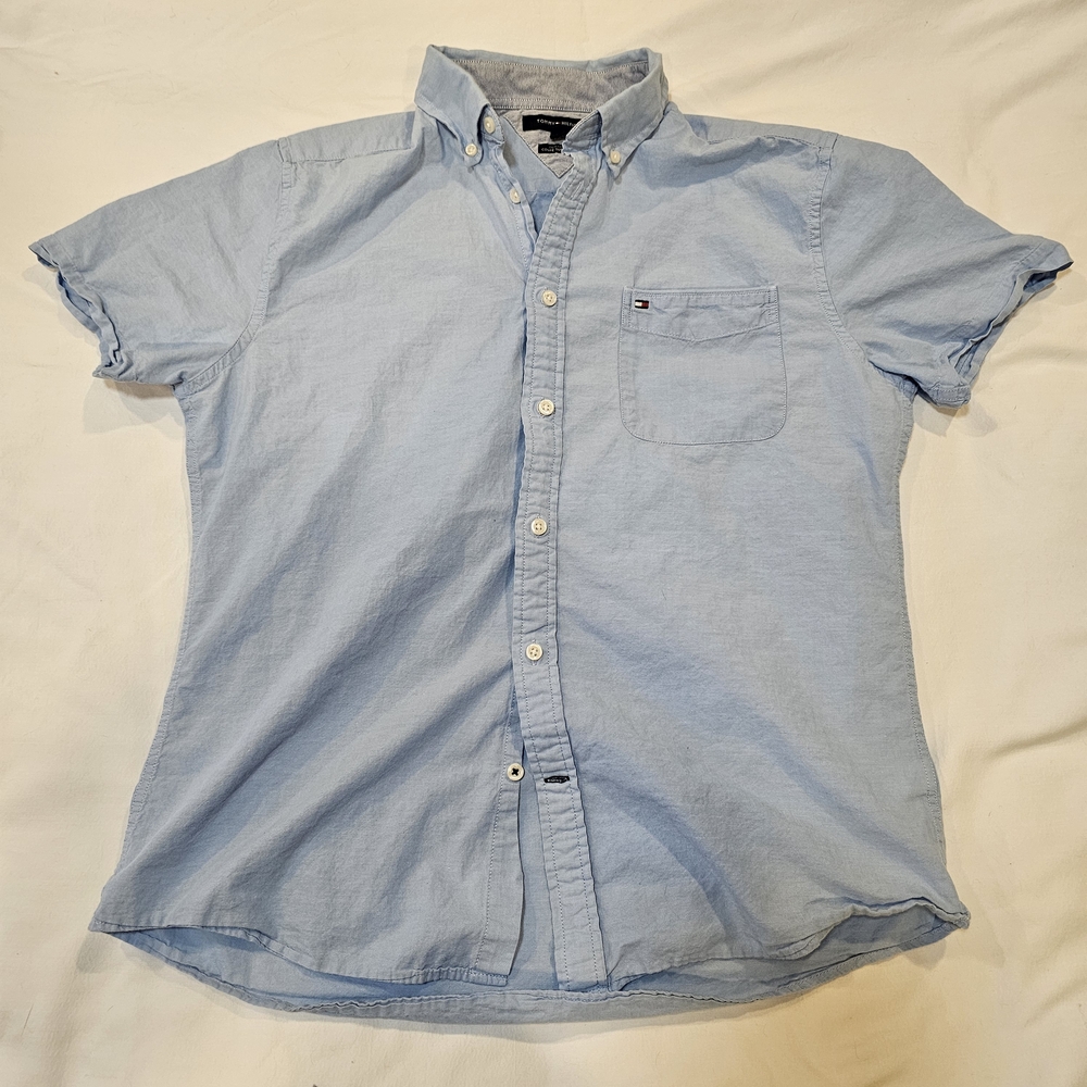 Tommy Hilfiger Sky Blue Button-Down Shirt